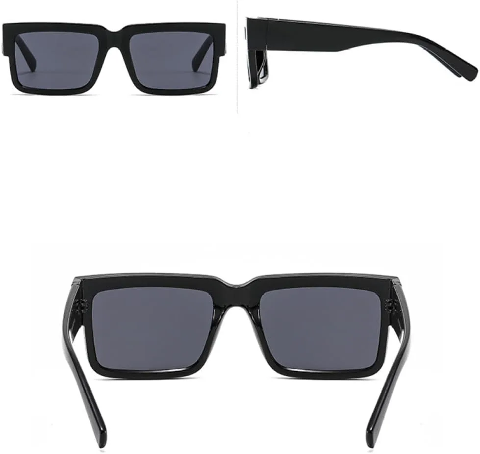 

Двухцветные квадратные солнцезащитные очки для женщин и мужчин, модные винтажные солнцезащитные очки с защитой от УФ-излучения UV400, класса люкс MUTYNE, Green