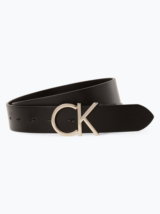 

Кожаный ремень Calvin Klein, черный