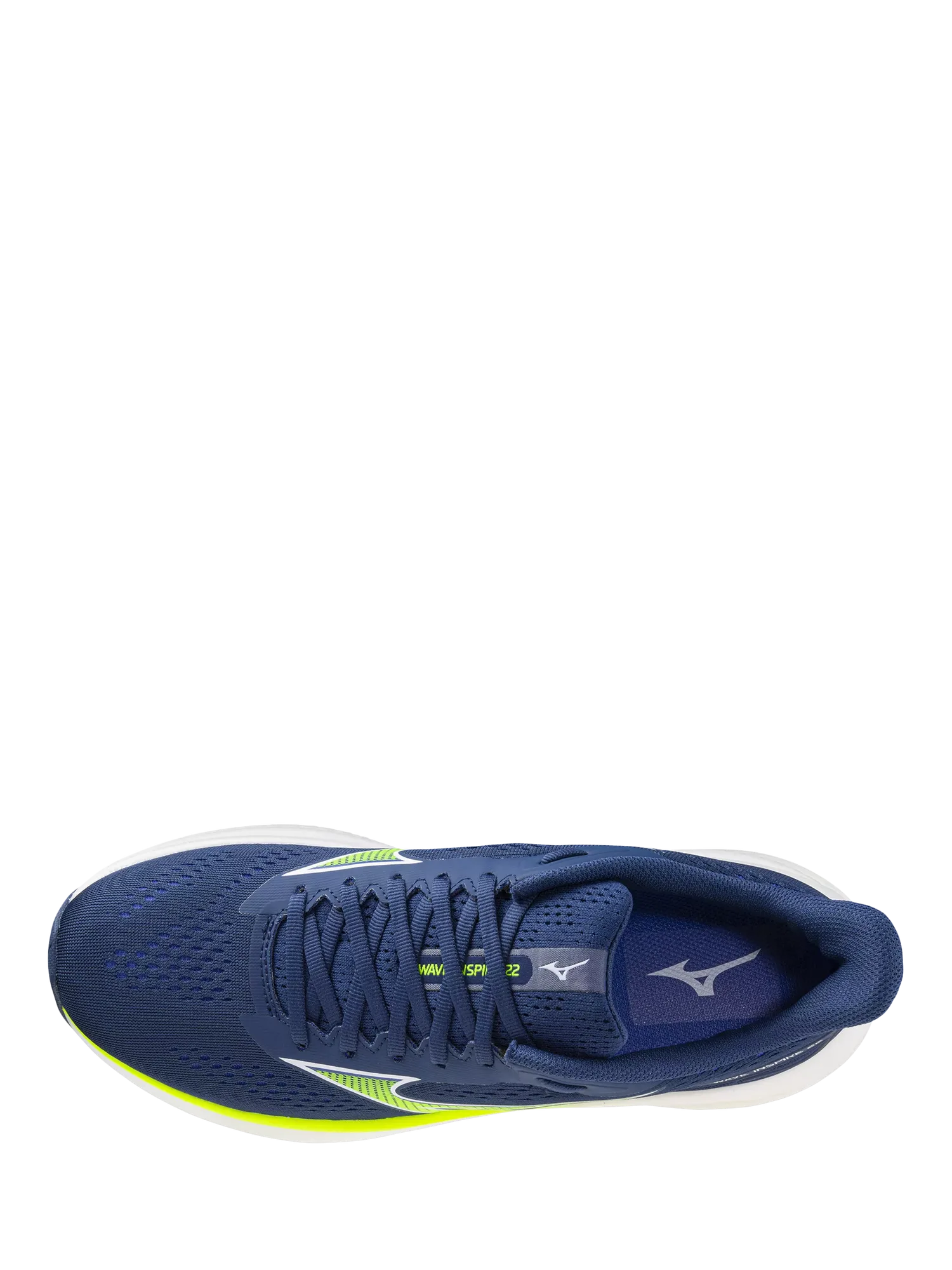 Мужские беговые кроссовки Wave Inspire 22, цвет Estate Blue Mizuno — фото 3