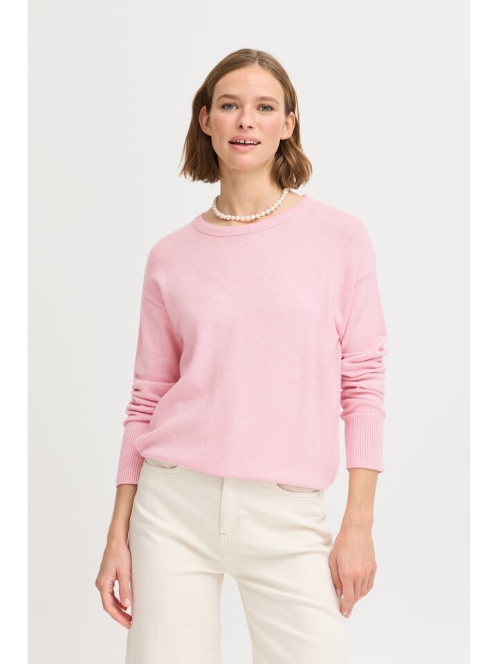 

Пуловер b.young Strickpullover, розовый