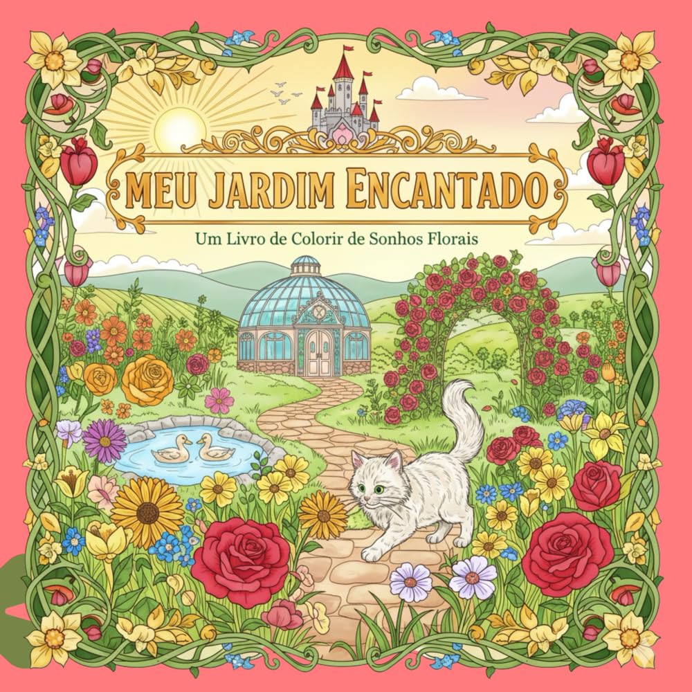 

Meu Jardim Encantado: Livro de Colorir Adulto ( Jardins de Flores ) (Portuguese Edition) (Independently published)
