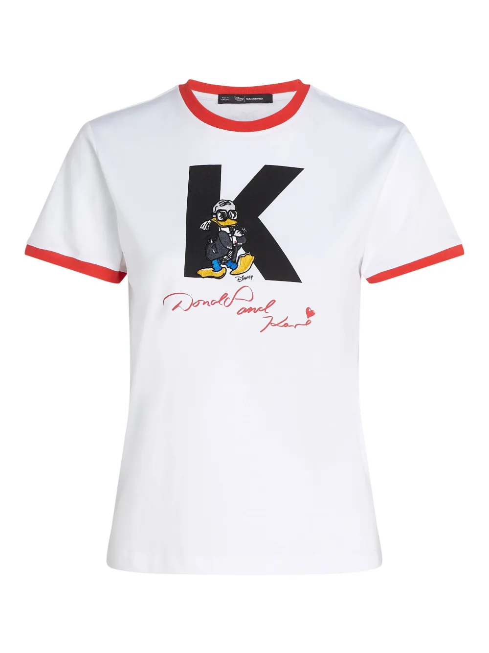 

Футболка Petite из коллаборации с Disney KARL LAGERFELD, белый