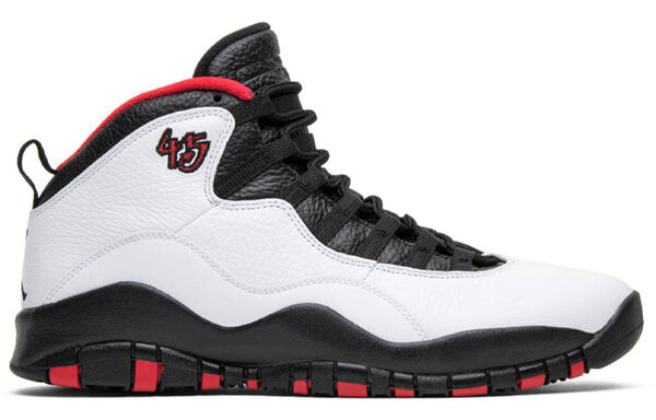 Кроссовки 10 Air Jordan, белый — фото 2