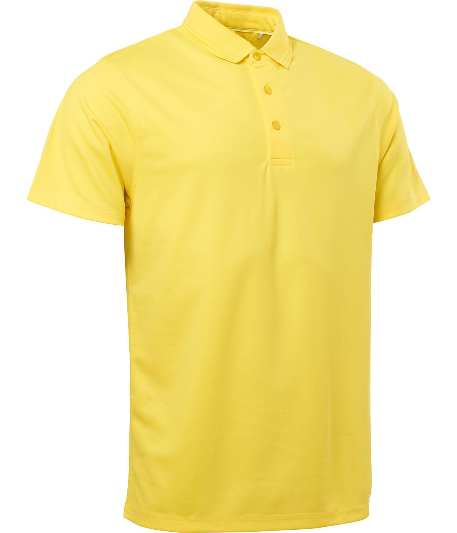 

Мужские поло для гольфа Clark желтого цвета Abacus Sportswear US