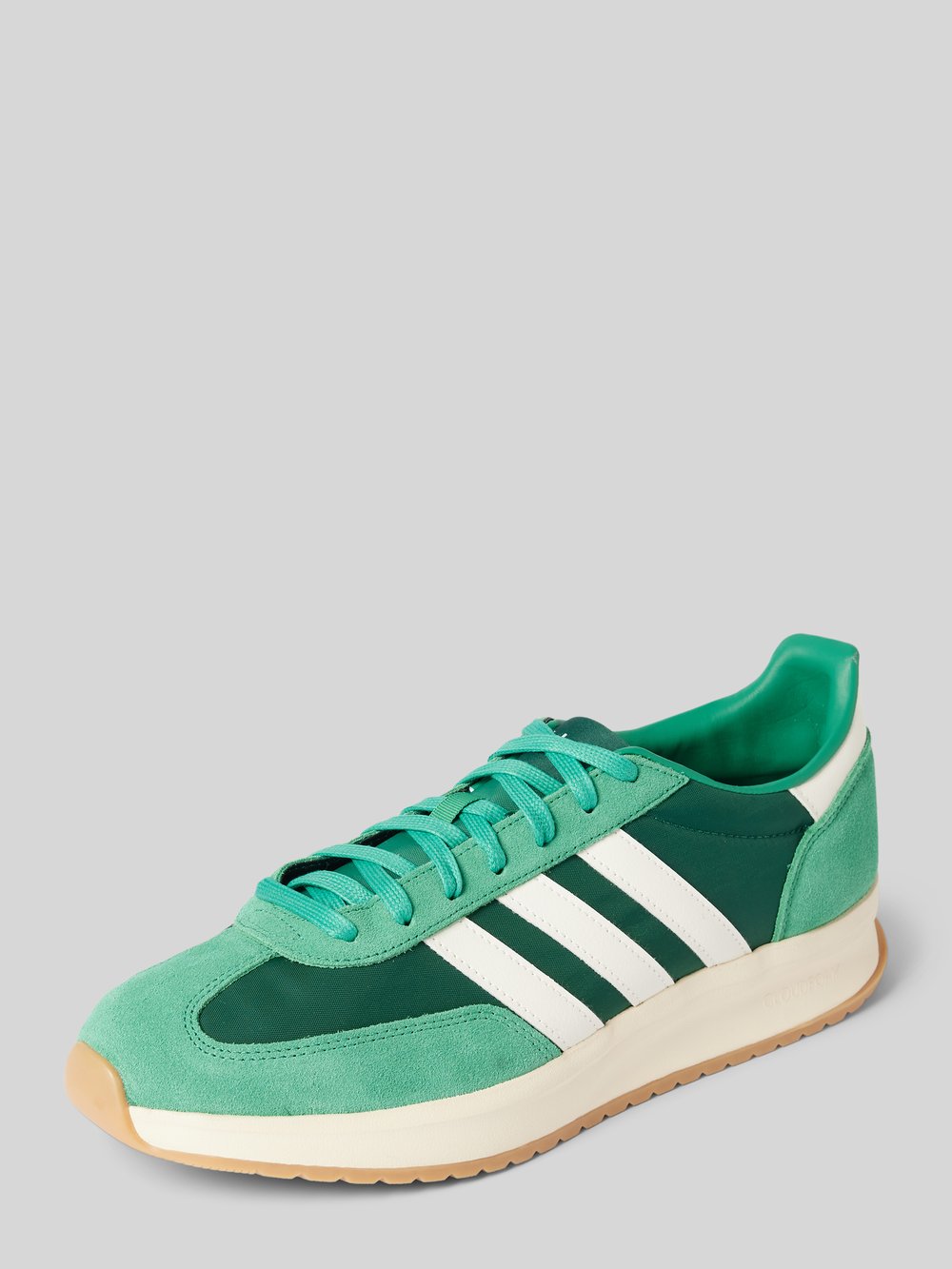 

Кроссовки из микса кожи со шнуровкой ADIDAS SPORTSWEAR, зеленый