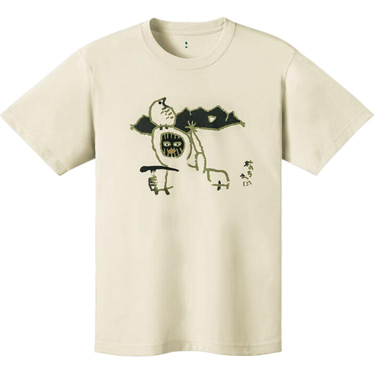 

MONTBELL Футболка SS25 Quick Dry Unisex Ivory White