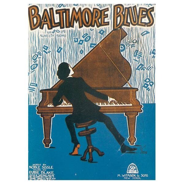 

Картина на холсте LegendArte Baltimore Blues, многоцветный