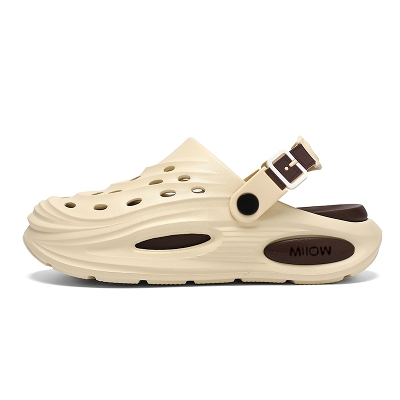 

MIIOW Клоги мужские бежево-коричневые, цвет Beige Brown