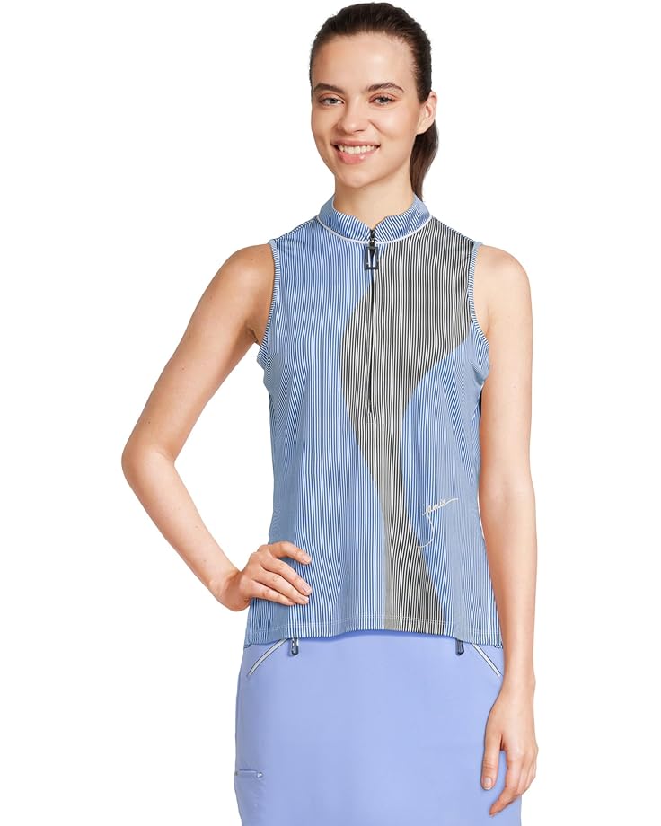 

Топ Jamie Sadock River Striped Sleeveless Top, цвет Electric Blue