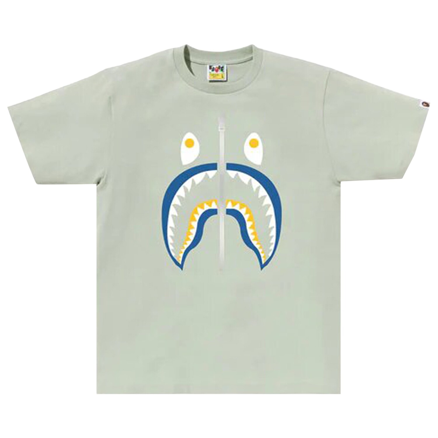 

Футболка BAPE Colors Shark, зеленая