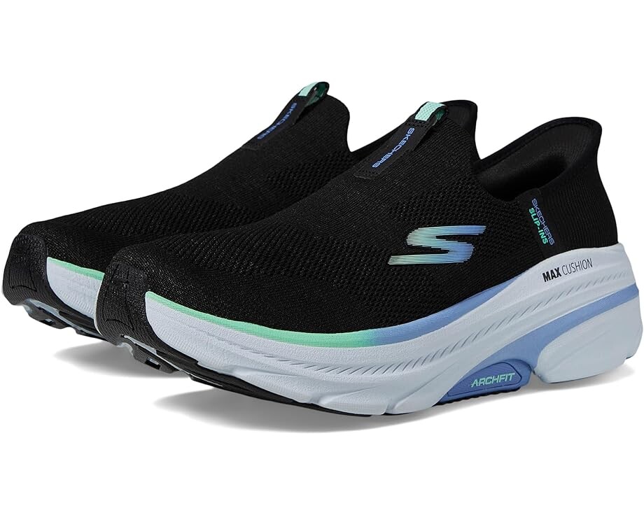 

Кроссовки SKECHERS Max Cushioning Arch Fit 2.0 Cambridge Hands Free Slip-Ins, цвет Black/Blue