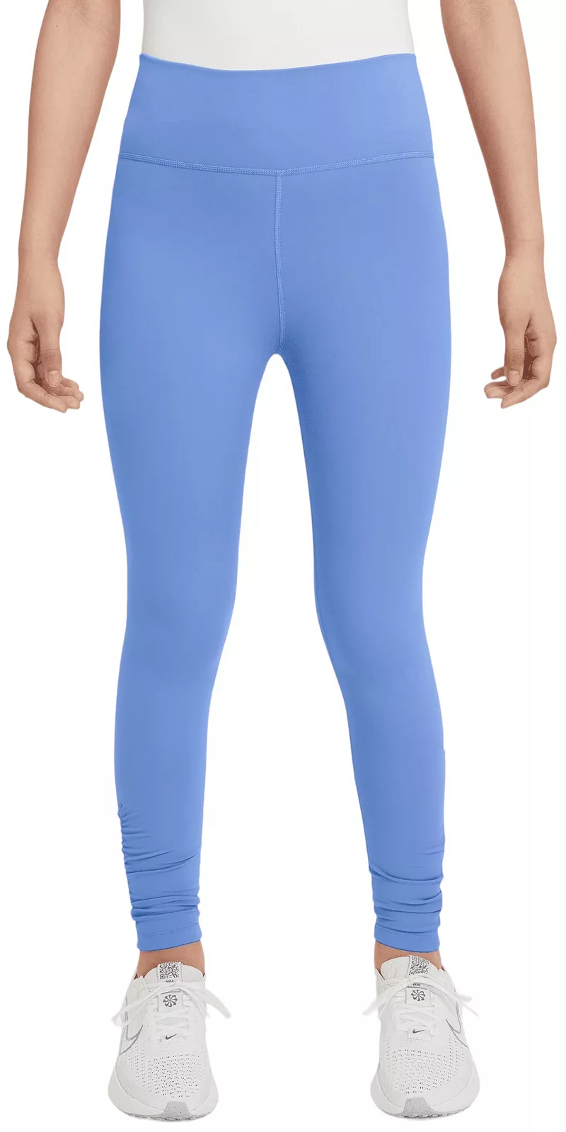 

Леггинсы Nike Dri-FIT One Heather для девочек, цвет Royal Pulse