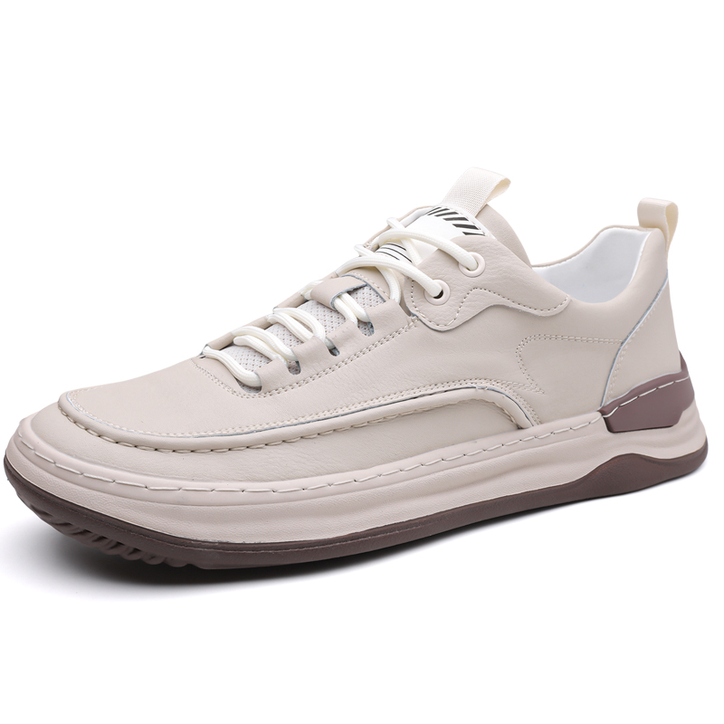 

Slip Resistant Low top Skateboard Shoes Men's H2, бежевый