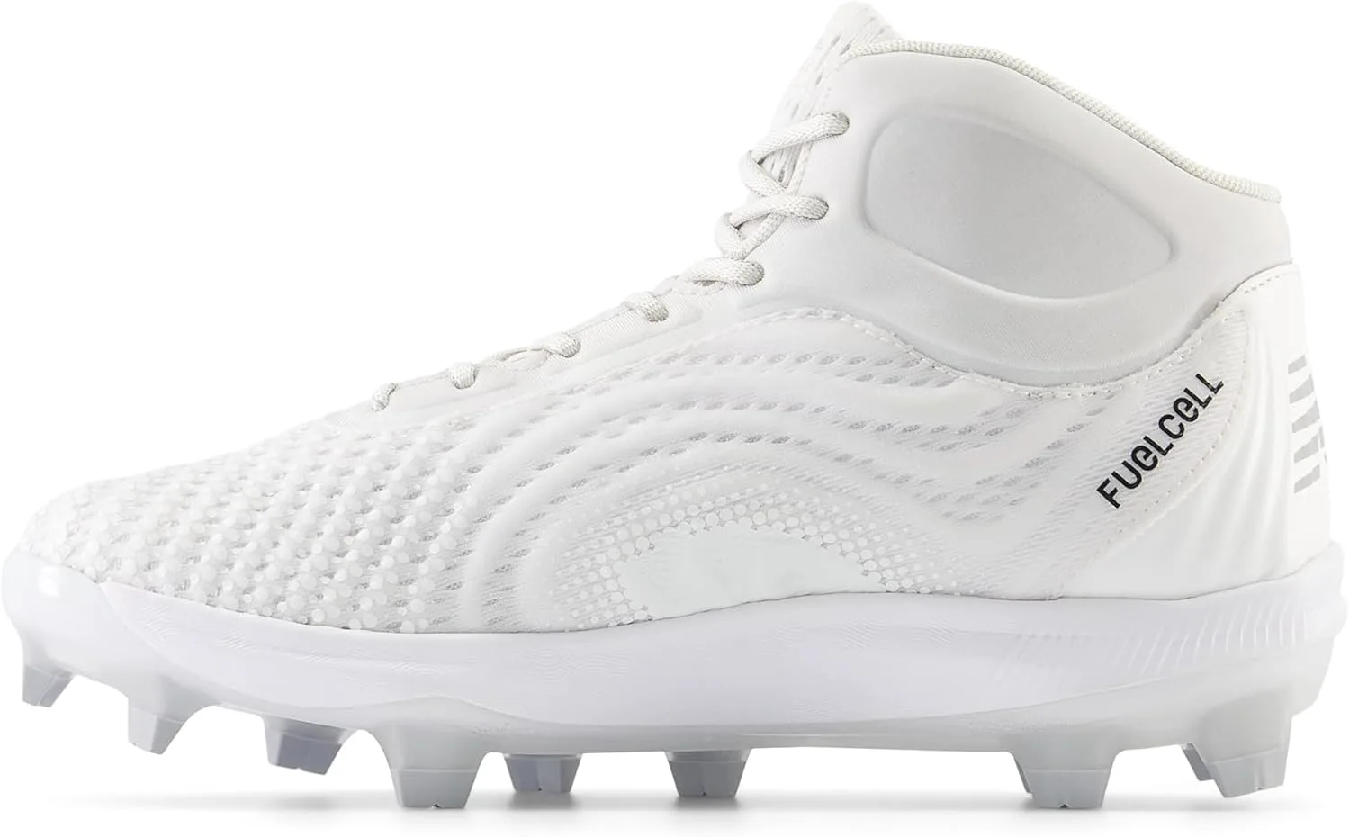 Бейсбольные бутсы New Balance FuelCell 4040v7 Mid-Molded, белый — фото 4