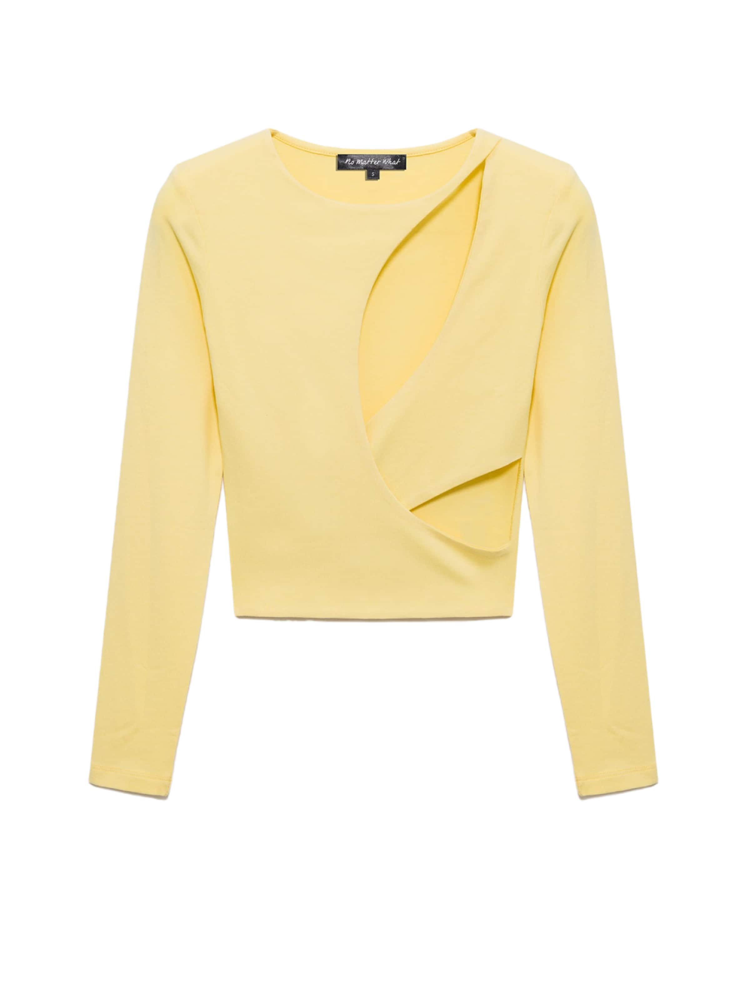 

No Matter What Лонгслив в светло-желтом цвете
