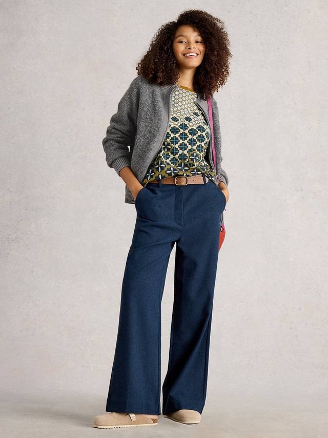 

Кардиган Bobby Boucle на молнии White Stuff, Mid Grey