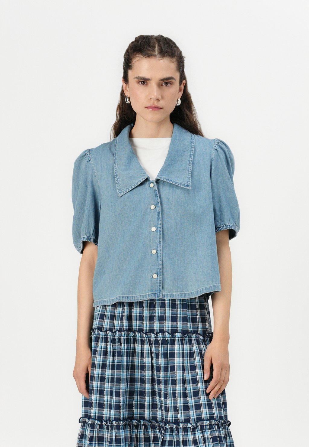 

Рубашка MED YAMAL GAP, цвет Medium Wash