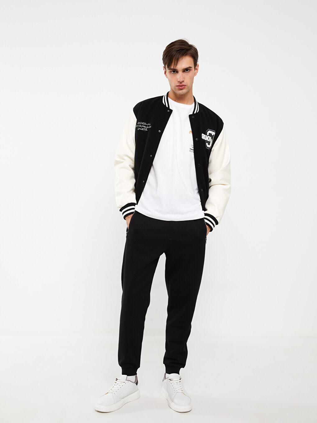 

Мужские спортивные штаны Slim Fit для джоггеров LCW Casual, новый черный