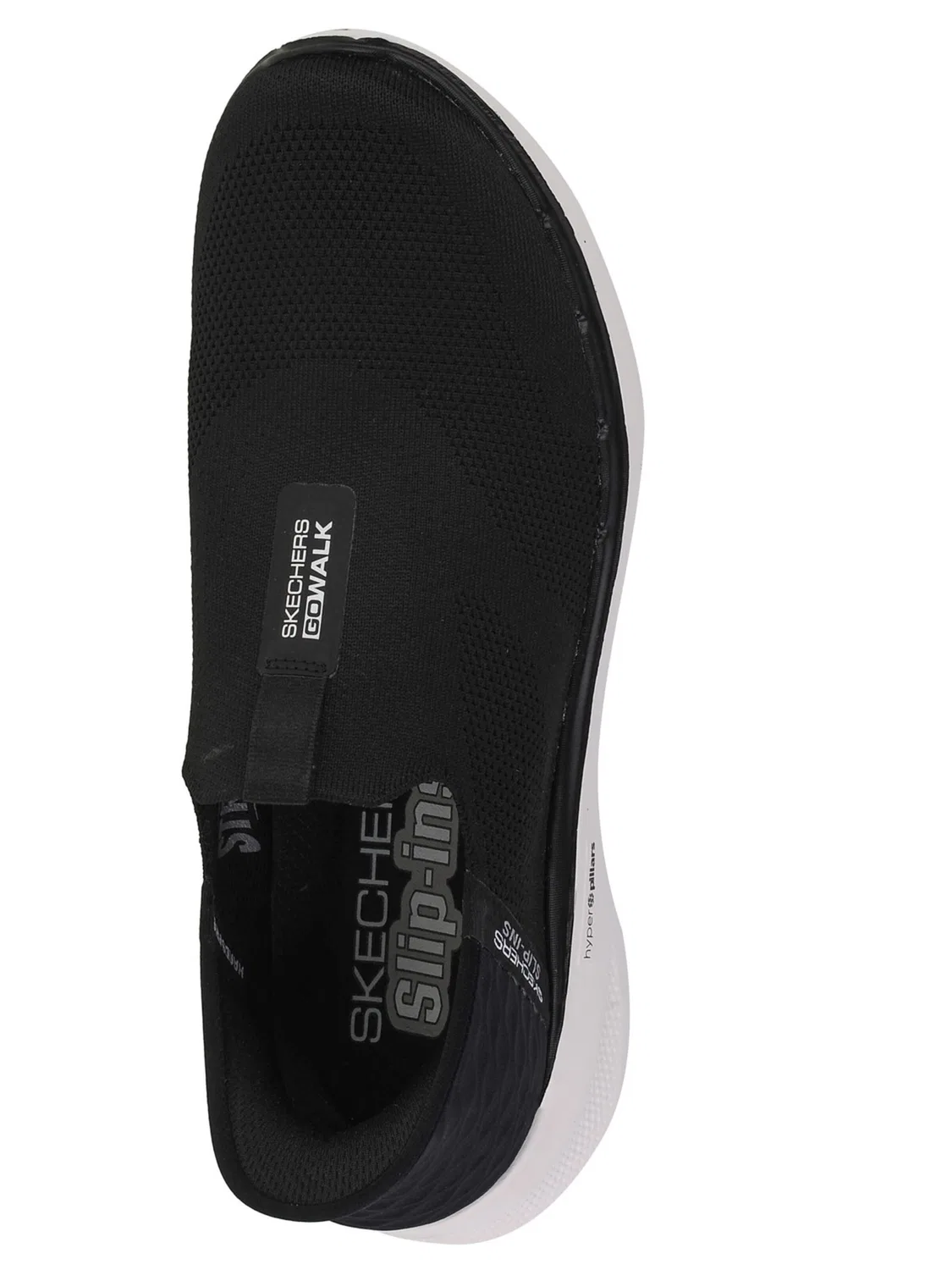 Туфли-слипоны Skechers Slip-ins: GO WALK 6 - Easy On Skechers, Black — фото 4