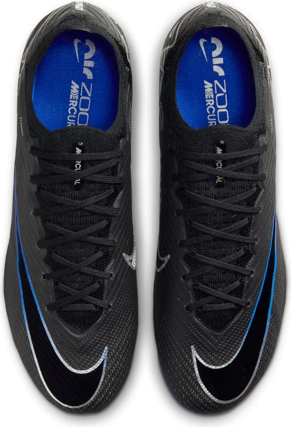 Мужские кроссовки Nike Zoom Vapor 15 Academy TF Low, черный/синий — фото 3