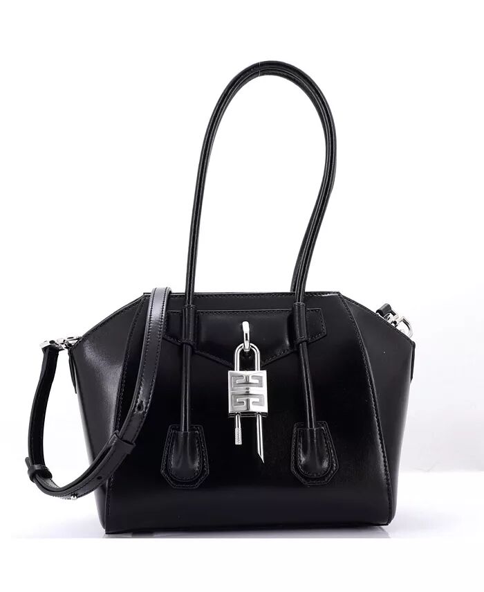 

Мини-сумка Antigona Lock из кожи Pre-Owned Givenchy, черный