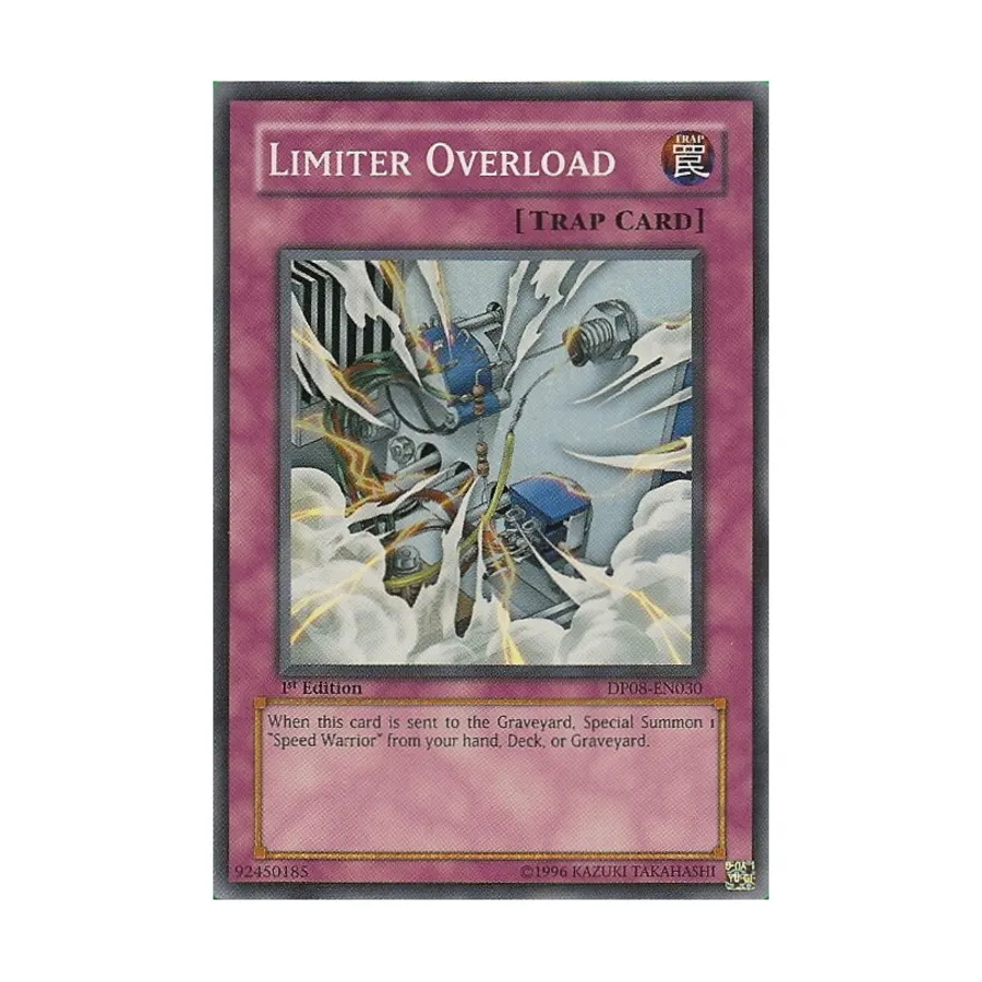 

CCG Перегрузка ограничителя (супер редкий), Yu-Gi-Oh - Duelist Pack - Yusei Fudo - Singles