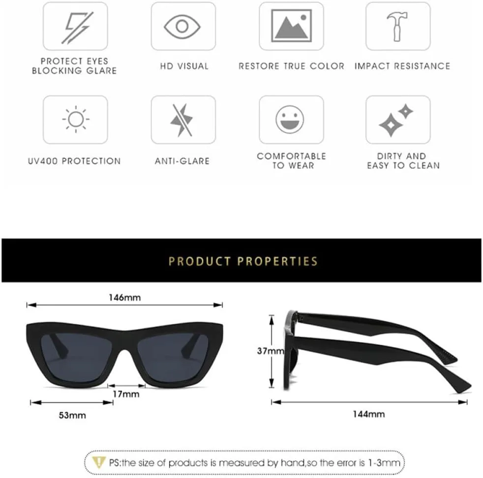 

Солнцезащитные очки MUTYNE One Piece Square Green Gradient Cat Eye для женщин, модные, элегантные, плоские, для мужчин, с защитой от УФ-излучения UV400, Leopard Tea