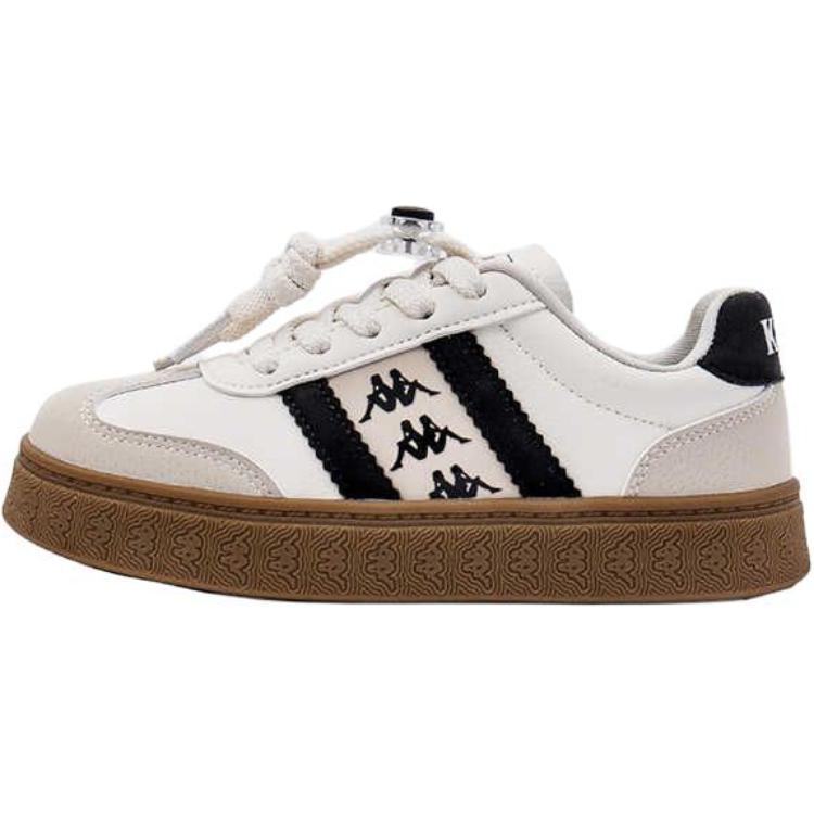 

Детские кроссовки для скейтбординга с противоскользящим покрытием Balance Low Top KAPPA KIDS, белый/черный