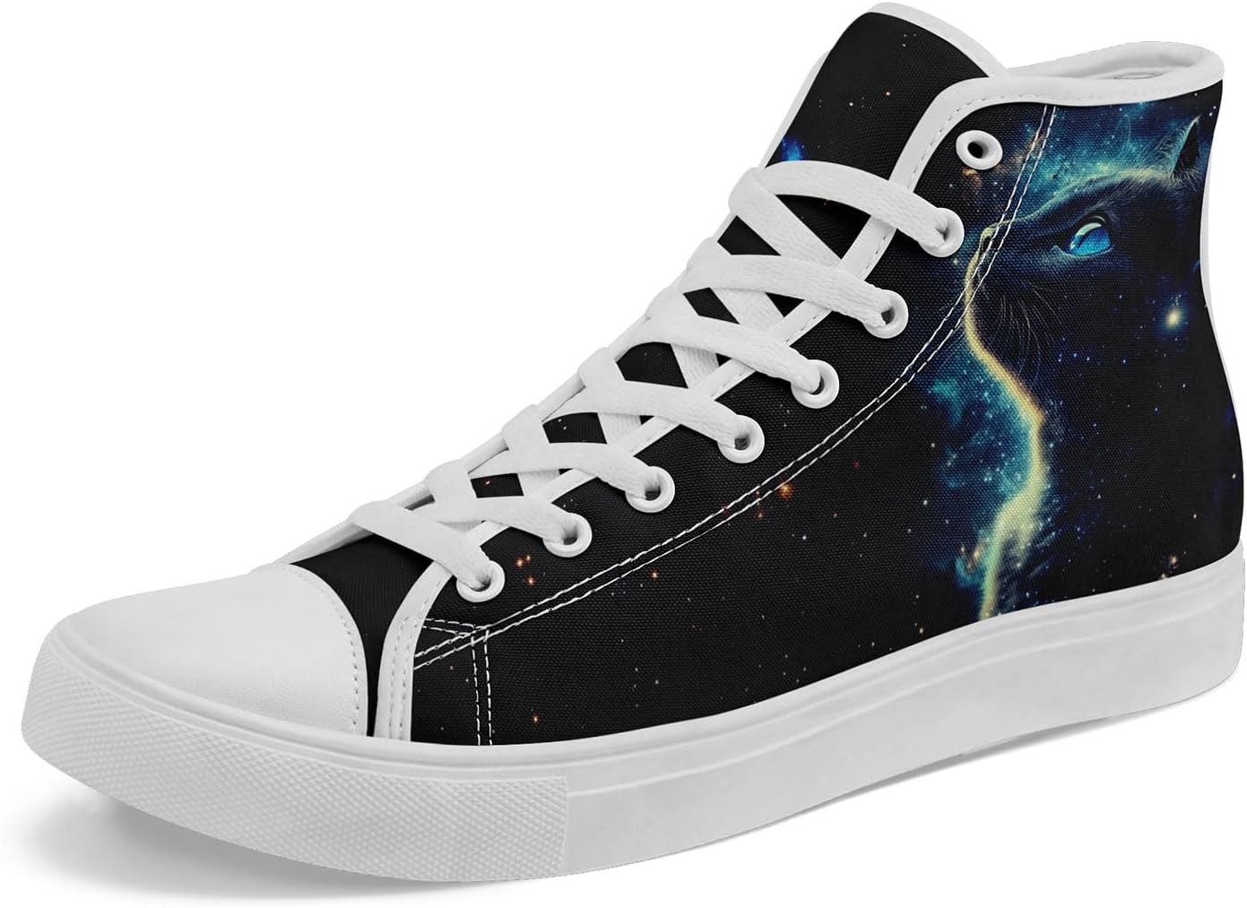 

Стильные высокие кеды AWSOLE из парусины для мужчин и женщин, белый/черный/синий/бежевый