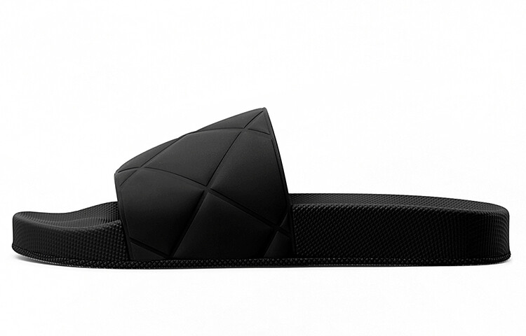 Шлепанцы женские Bottega Veneta Slider, черный