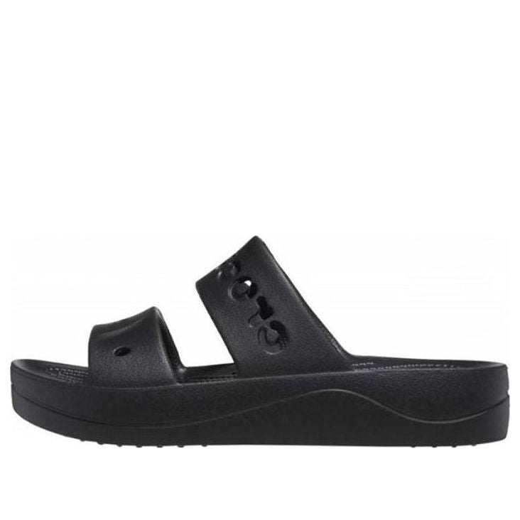 

Тапочки Crocs Baya Platform Sandals 'Black' 208188-001, черный