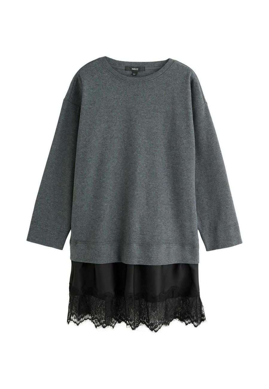 

Платье Next Jumper dress, Charcoal Grey/Grey