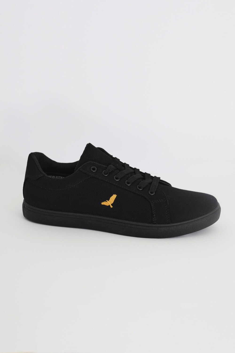 

Кроссовки 'Kite' Canvas Lace Up Trainers Brave Soul, черный