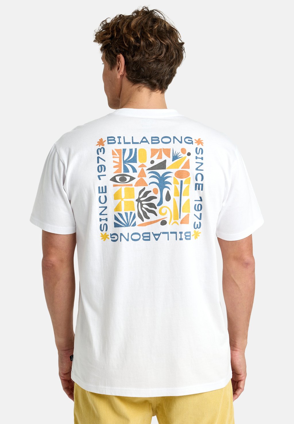 

Футболка с принтом TROPPO - SHORT-SLEEVE SCREEN Billabong, белый
