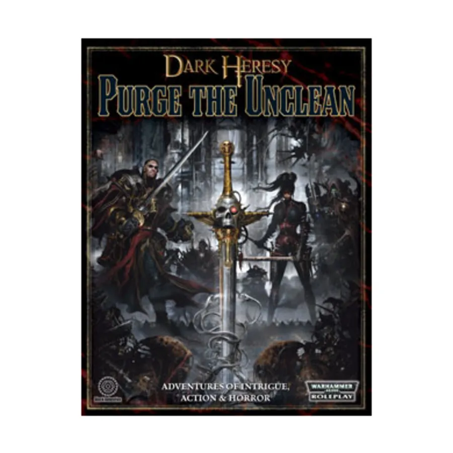 

Purge the Unclean (1st Printing), Warhammer 40,000 Role Playing - Dark Heresy (Black Industries), мягкая обложка