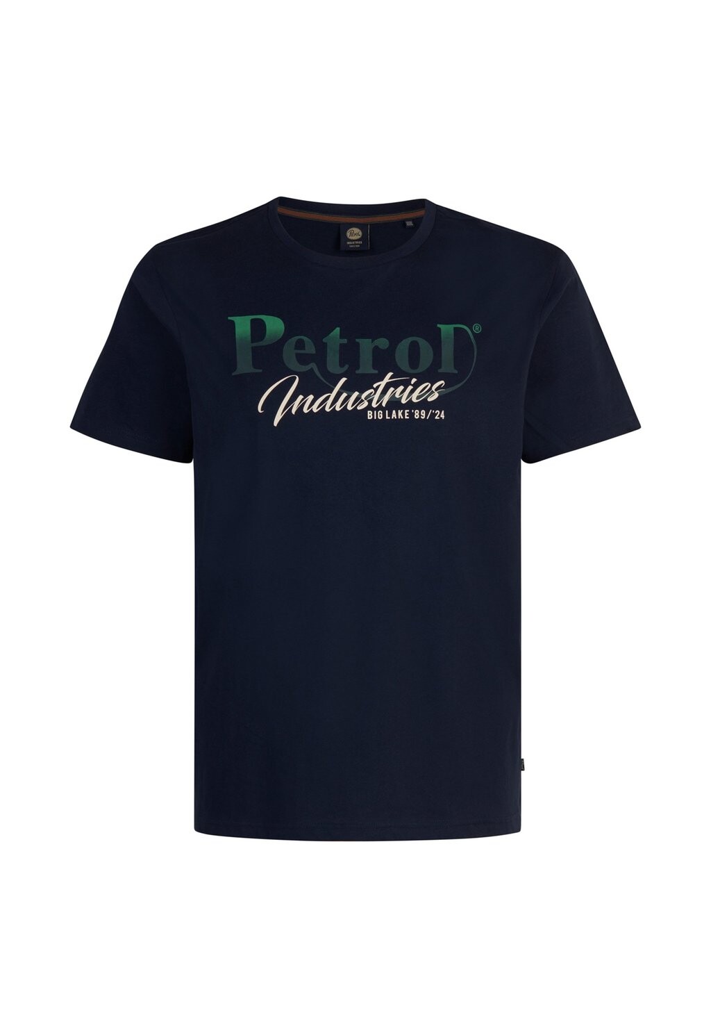 

Футболка с принтом Petrol Industries, синий