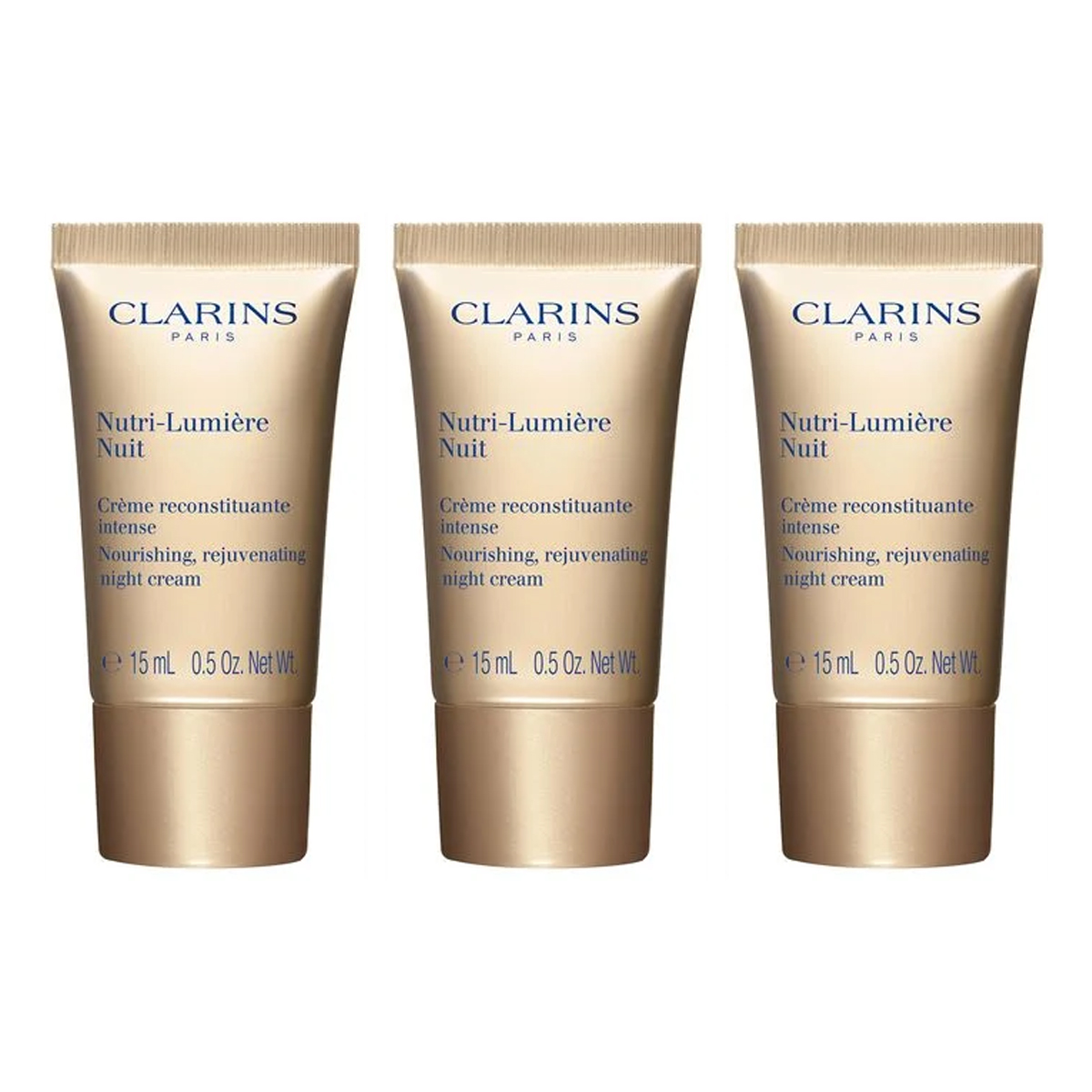 Ночной питательный антивозрастной крем для лица Clarins Nutri-Lumière Nuit, 50 мл — фото 3