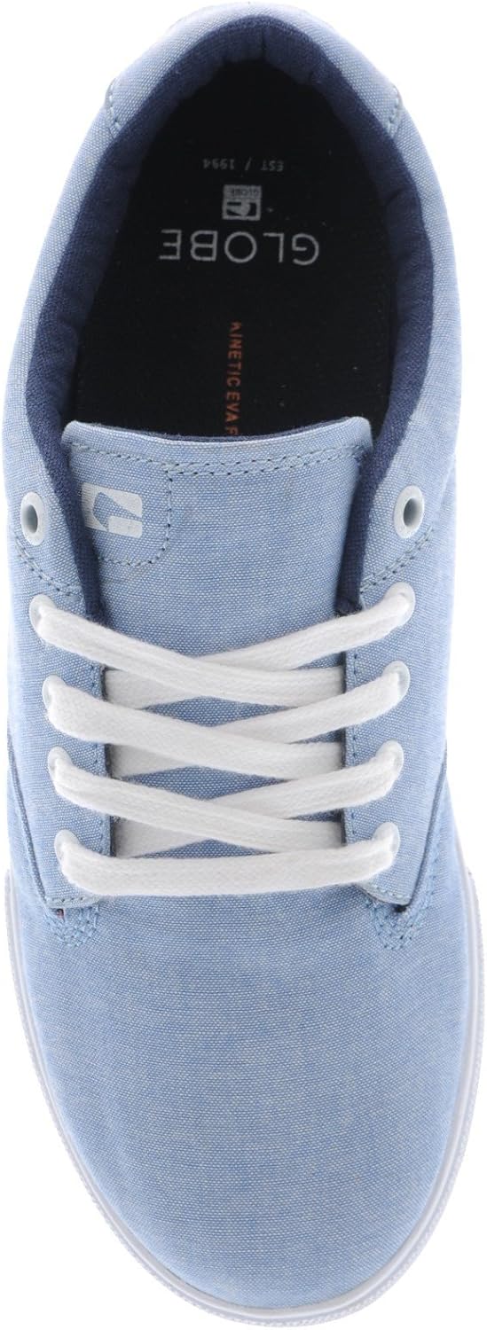 Кроссовки Globe Unisex низкие, белый/синий — фото 4