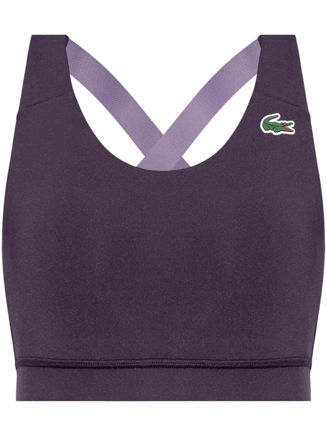 

Нашивка с логотипом производительность топ Lacoste, фиолетовый