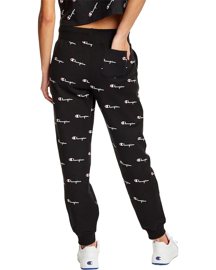 

Брюки Champion Reverse Weave Joggers All Over Print, цвет Multi Logo Mix Black