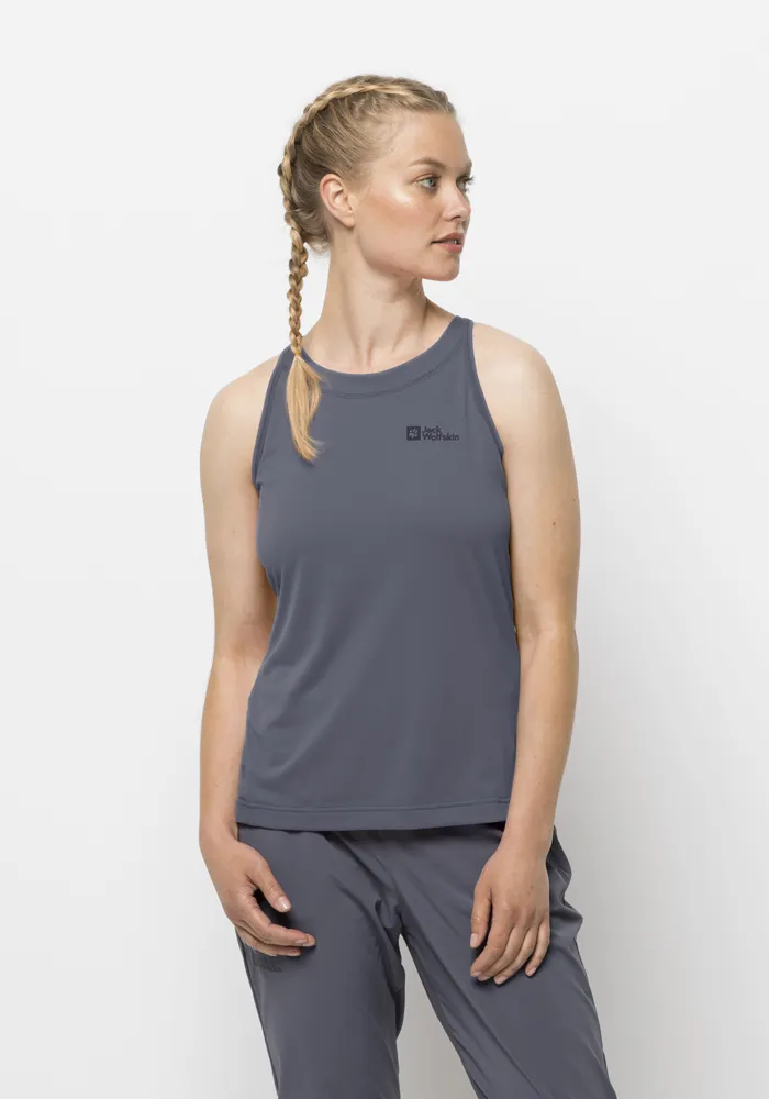 

Функциональный топ Jack Wolfskin "PRELIGHT TANK W", цвет Dolphin
