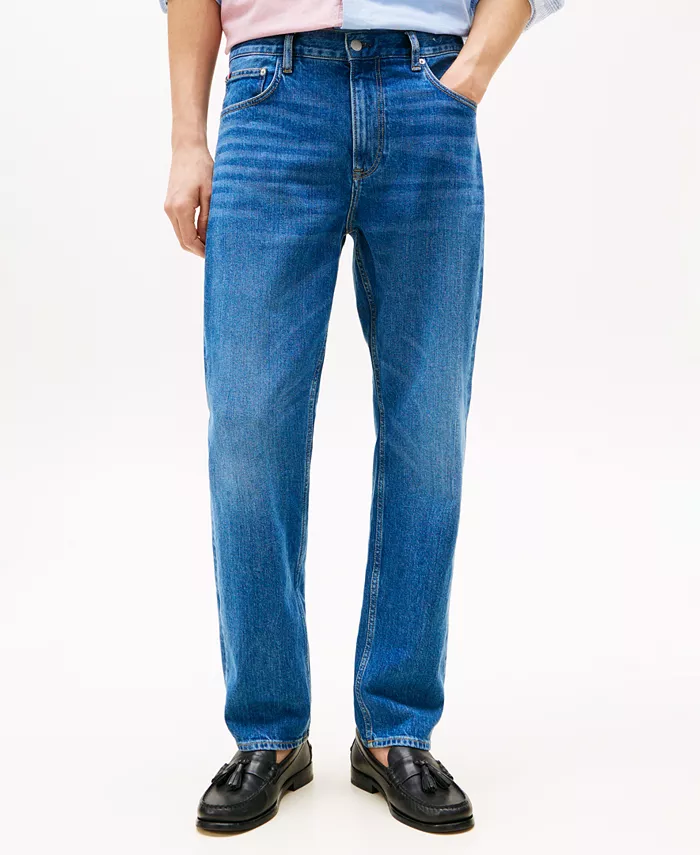 

Мужские прямые джинсы Mercer Tommy Hilfiger, синий