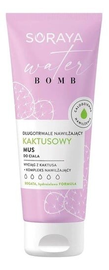 

Увлажняющий мусс для тела длительного действия Kaktus 200мл Soraya Water Bomb