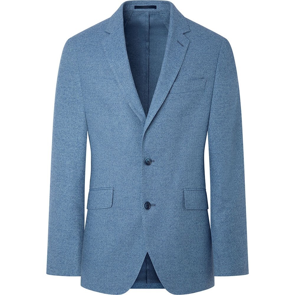 

Блейзер Hackett Brushed Cott Hbone, синий