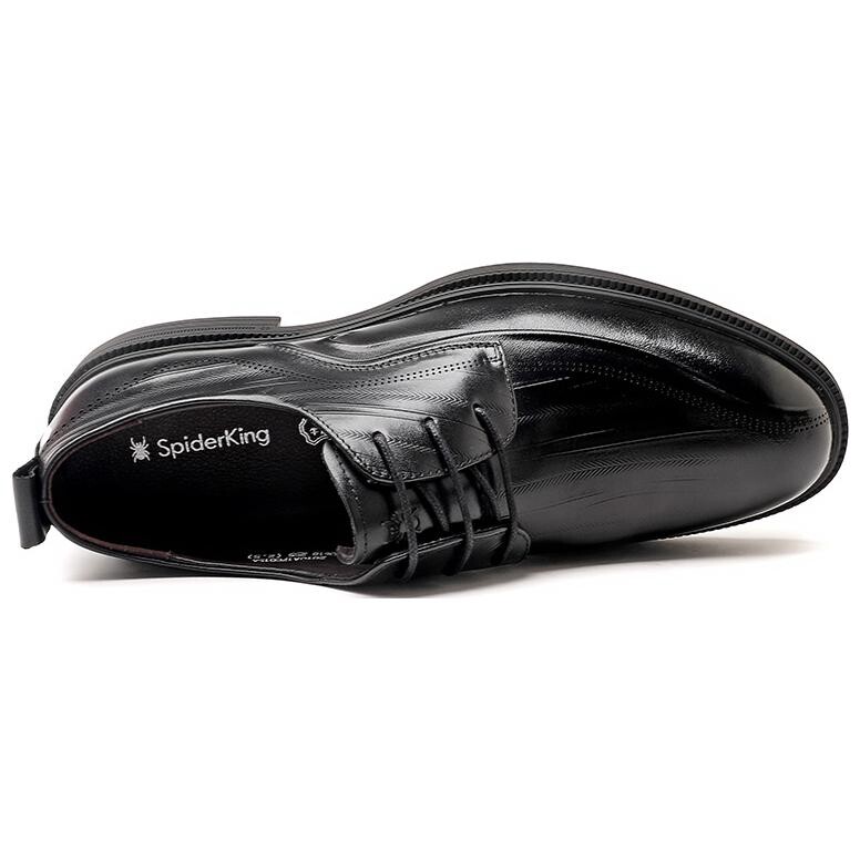 Туфли мужские Men"s Casual Men Low-Top Spider King, темно-коричневый — фото 3