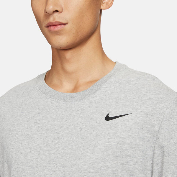 Футболка с длинным рукавом Dri Fit Nike, серый — фото 3