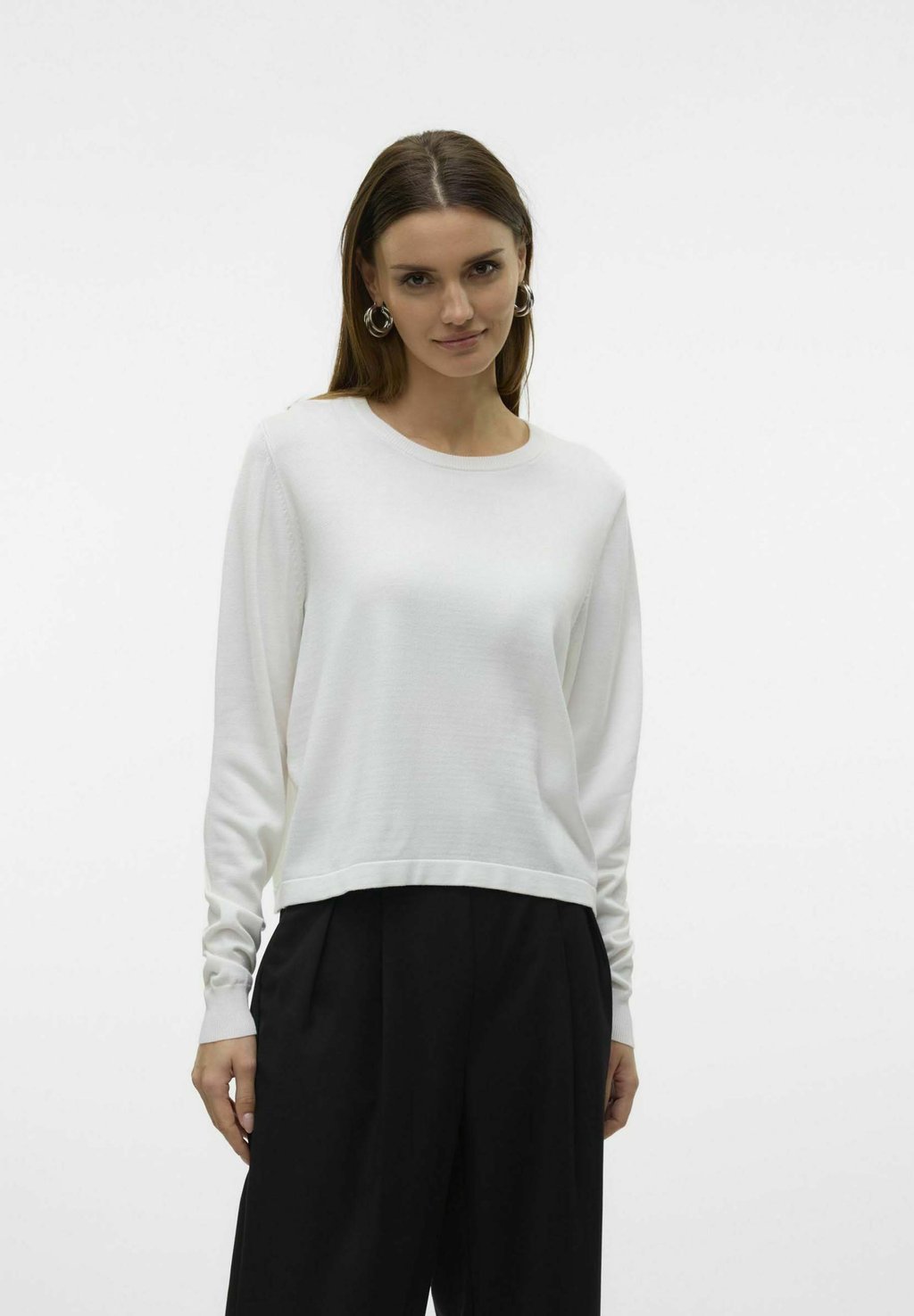

Свитер SILJE LS O NECK GA NOOS Vero Moda, белый