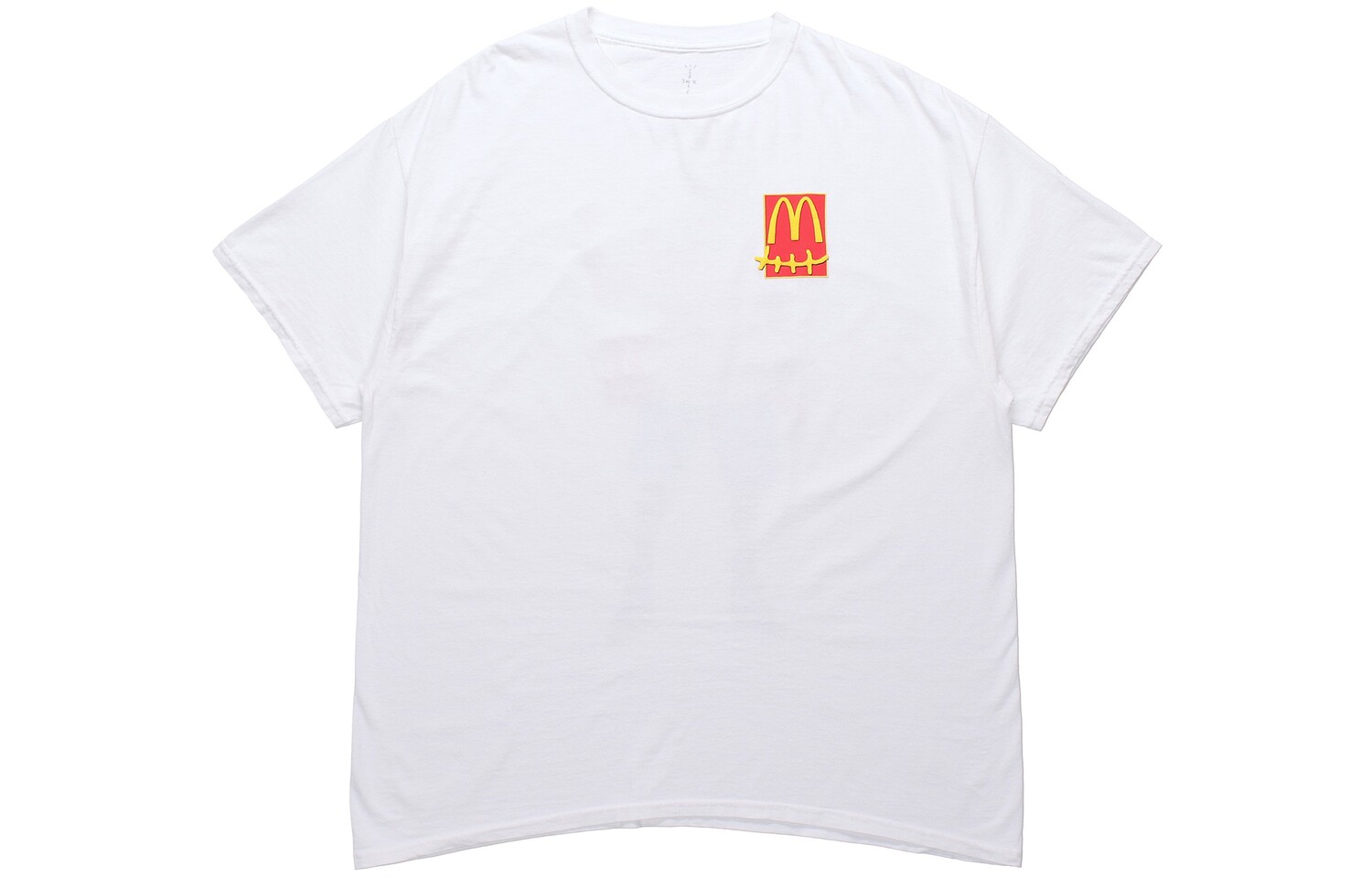 

Футболка из серии фигурок Travis Scott Cactus Jack x McDonald's, белая, Белый