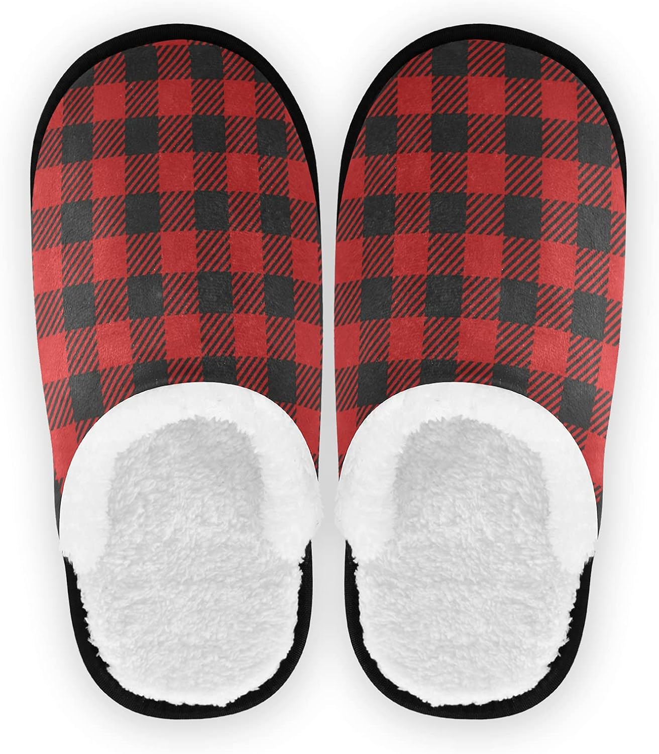 

Домашние тапочки Dussdil Winter Spa для женщин и мужчин, для путешествий, мягкие тапочки с эффектом памяти, нескользящие, для отеля и спальни, Plaid