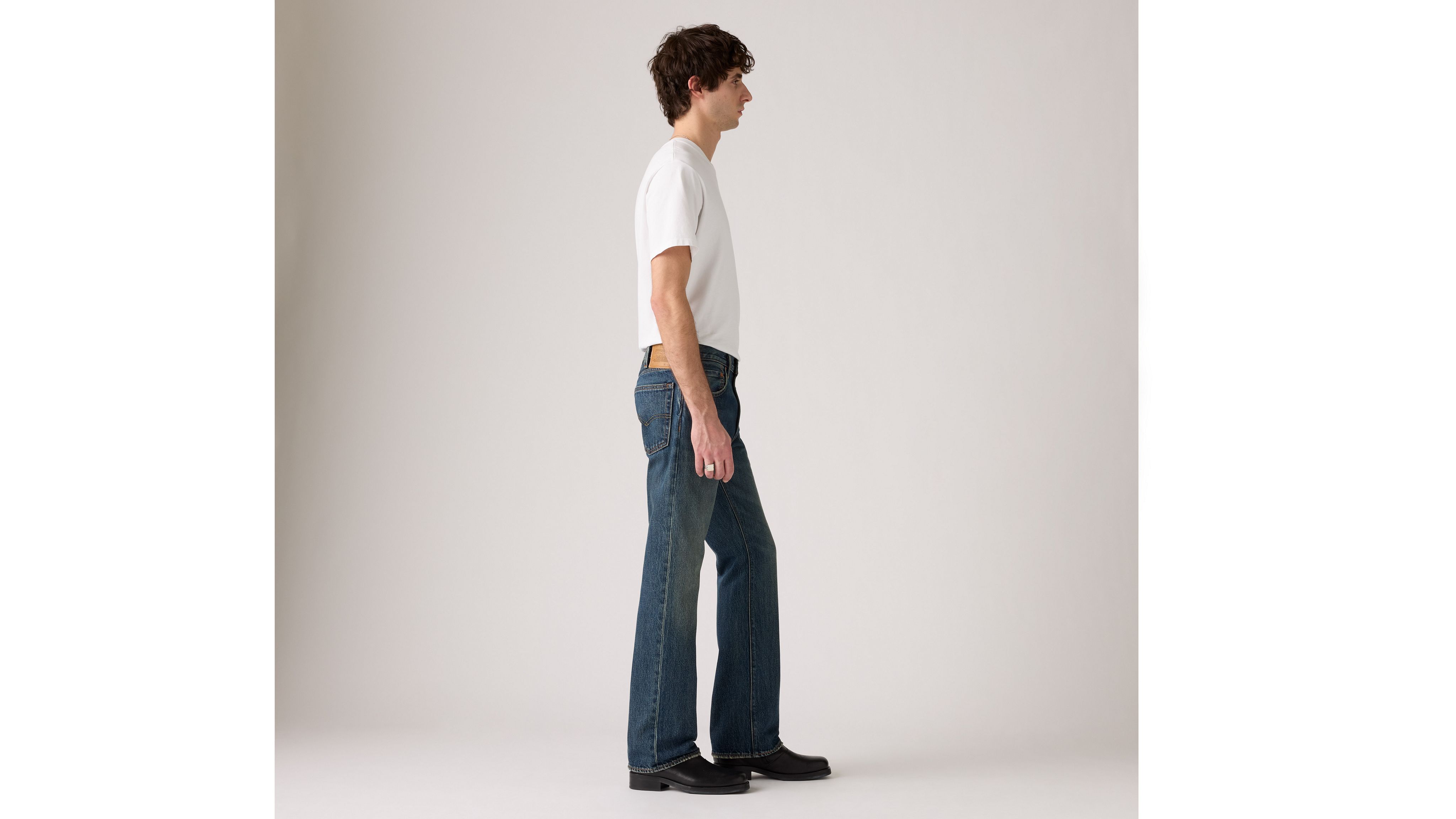 Мужские джинсы Bootcut 517 Levi's, Tough As Boots - Dark Wash — фото 4
